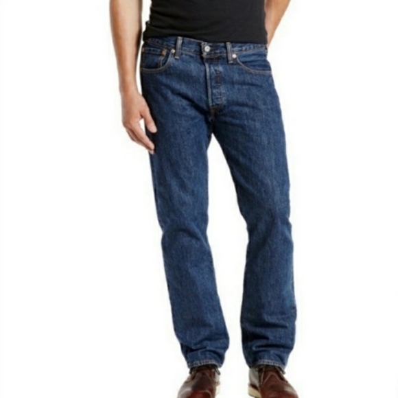 levi's button fly 501